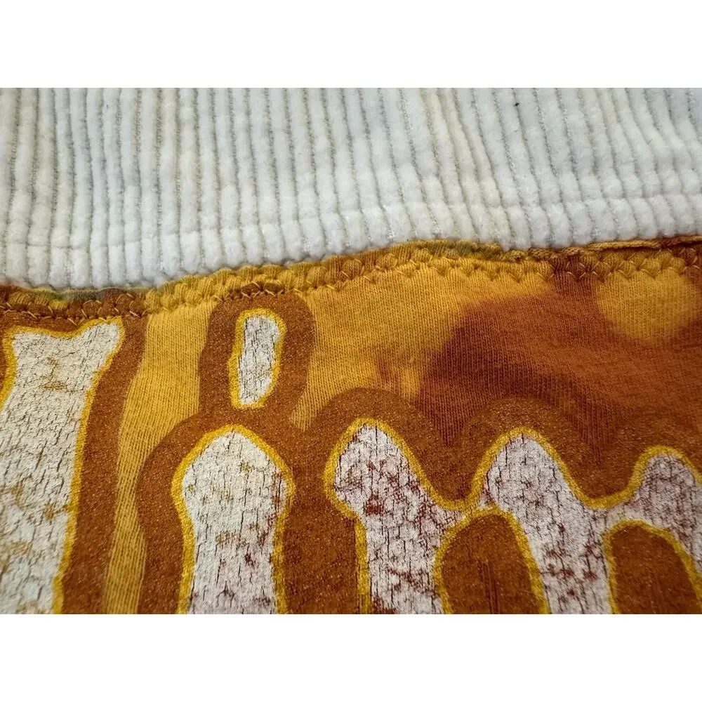 SUBLIME Punk Rock Ska 90s Upcycled Retro Vintage Corduroy Crop Jacket Size Small - Picture 11 of 12